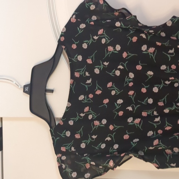 Lucky Brand ditsy printed midi dress XS - Picture 8 of 8